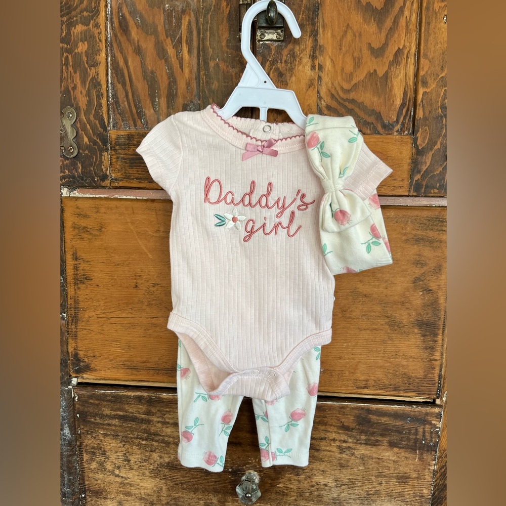 3pc peach outfit